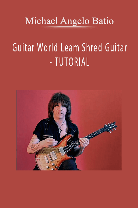 Guitar World Leam Shred Guitar – TUTORIAL – Michael Angelo Batio