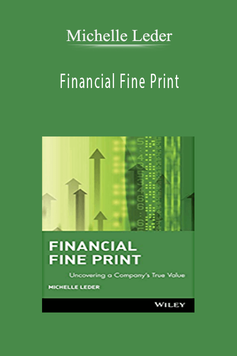 Financial Fine Print – Michelle Leder