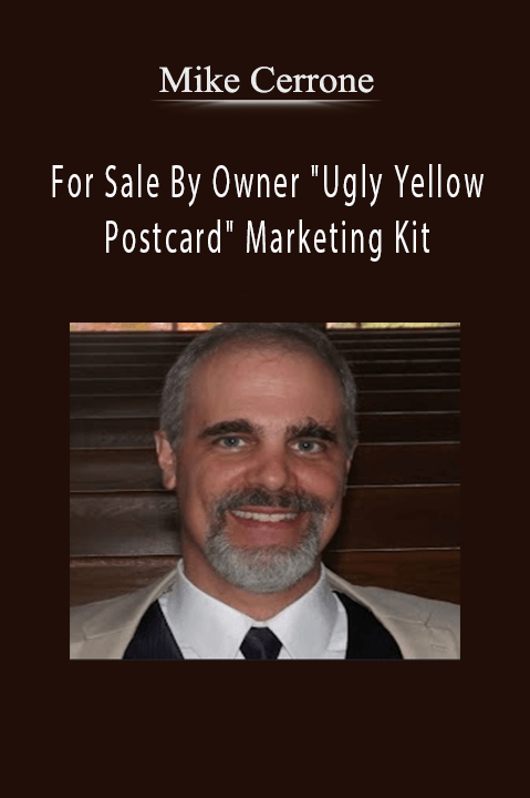 For Sale By Owner "Ugly Yellow Postcard" Marketing Kit – Mike Cerrone