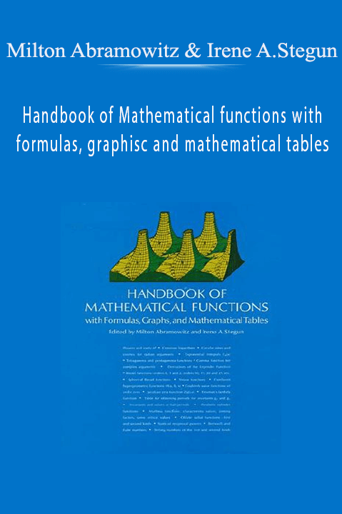 Handbook of Mathematical functions with formulas