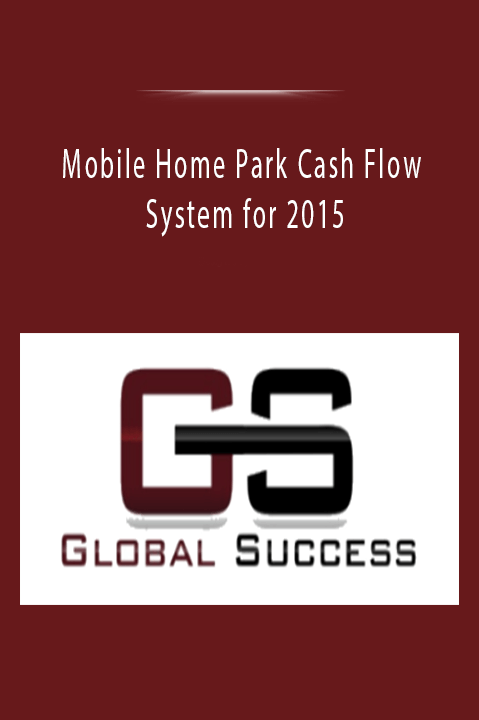 Mobile Home Park Cash Flow System for 2015