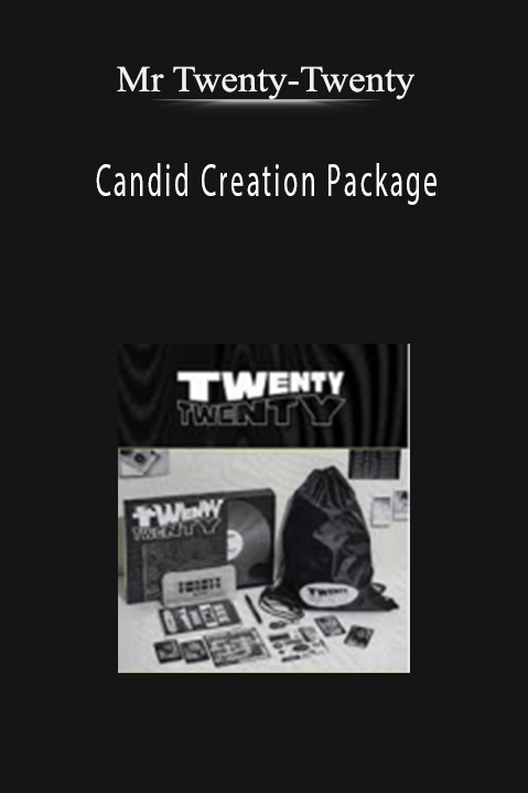 Candid Creation Package – Mr Twenty–Twenty