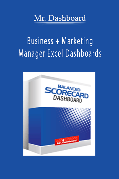 Business + Marketing Manager Excel Dashboards – Mr. Dashboard