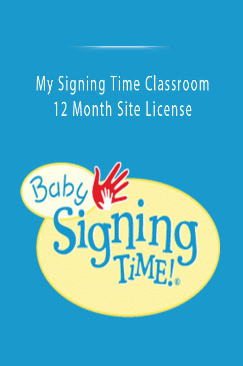 My Signing Time Classroom: 12 Month Site License