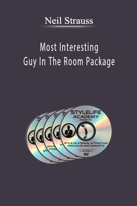 Most Interesting Guy In The Room Package – Neil Strauss