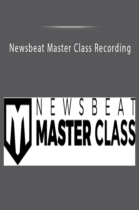 Newsbeat Master Class Recording