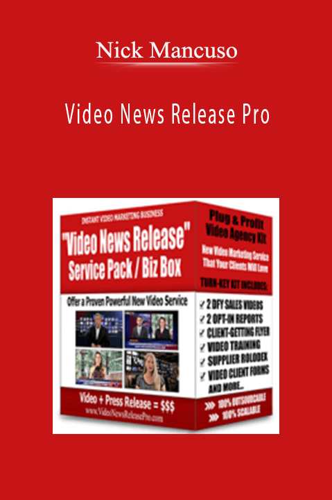 Video News Release Pro – Nick Mancuso