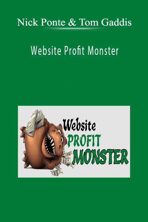 Website Profit Monster – Nick Ponte & Tom Gaddis