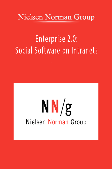 Enterprise 2.0: Social Software on Intranets – Nielsen Norman Group