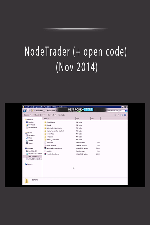 NodeTrader (+ open code) (Nov 2014)