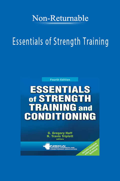 Essentials of Strength Training – Non–Returnable