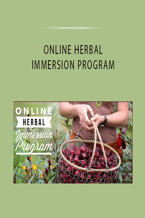 ONLINE HERBAL IMMERSION PROGRAM