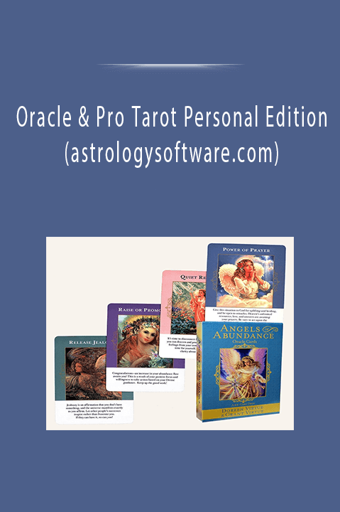 Oracle & Pro Tarot Personal Edition (astrologysoftware.com)