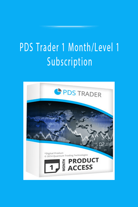 PDS Trader 1 Month/Level 1 Subscription