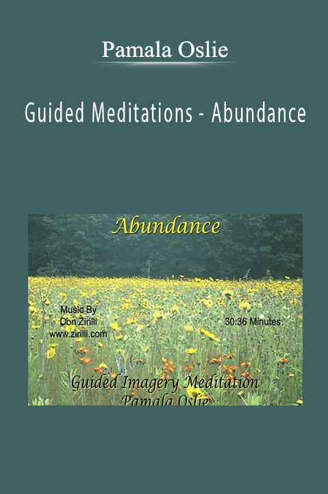 Guided Meditations – Abundance – Pamala Oslie