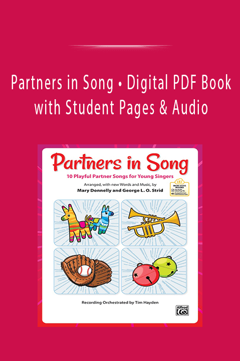 Partners in Song • Digital PDF Book with Student Pages & Audio