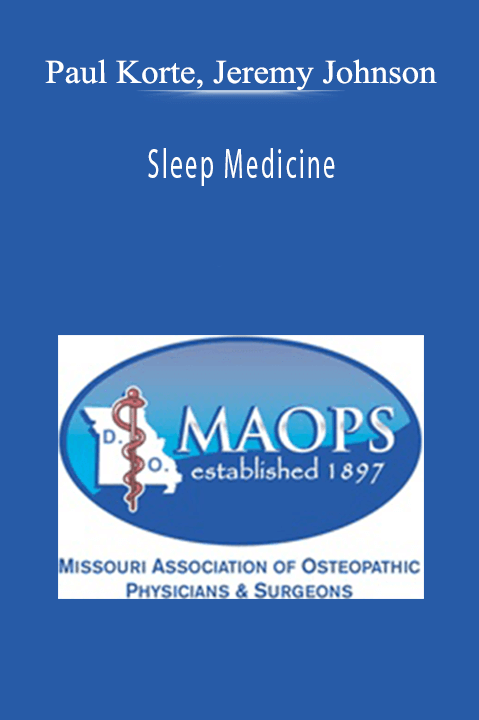 Sleep Medicine – Paul Korte