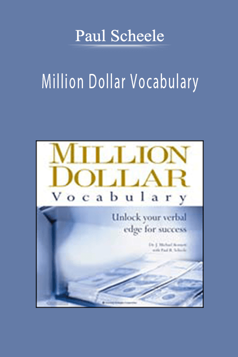 Million Dollar Vocabulary – Paul Scheele