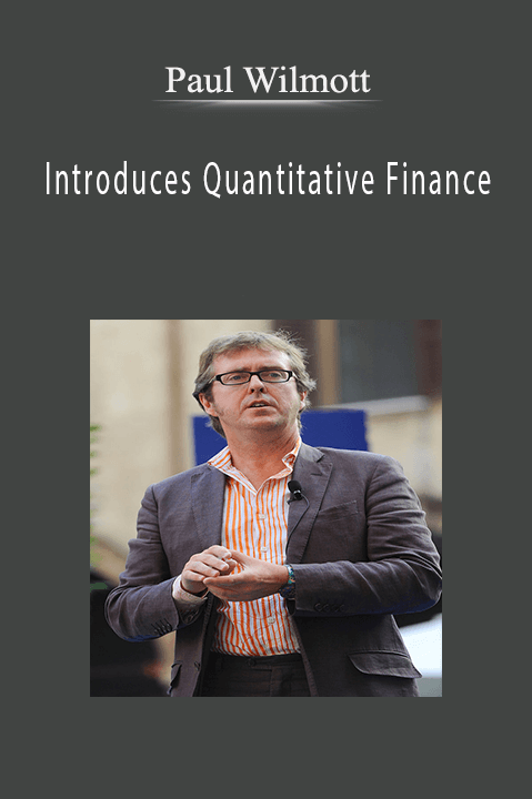 Introduces Quantitative Finance – Paul Wilmott