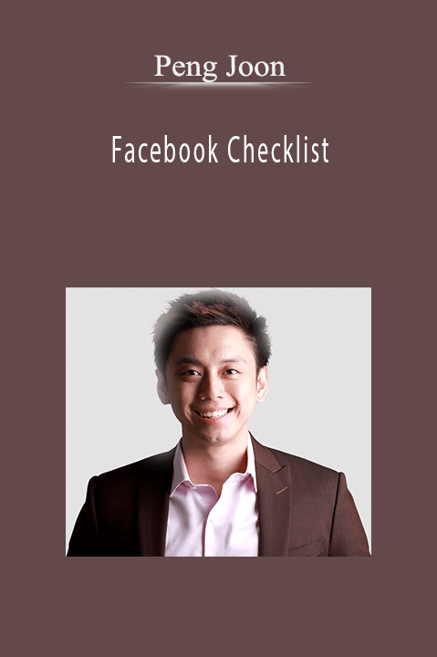 Facebook Checklist – Peng Joon