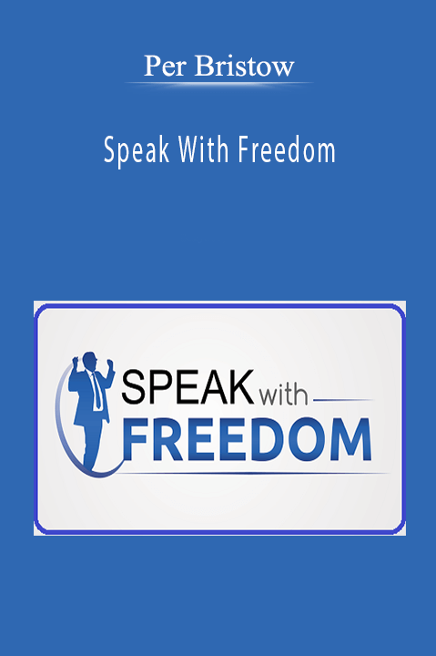 Speak With Freedom – Per Bristow