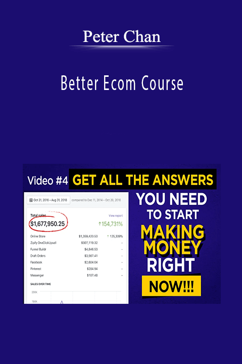 Better Ecom Course – Peter Chan