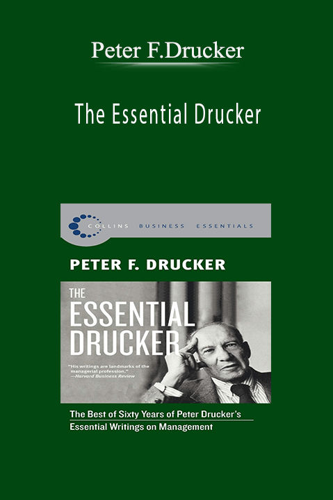 The Essential Drucker – Peter F.Drucker