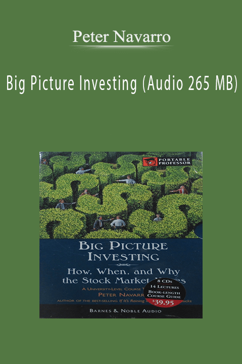 Big Picture Investing (Audio 265 MB) – Peter Navarro