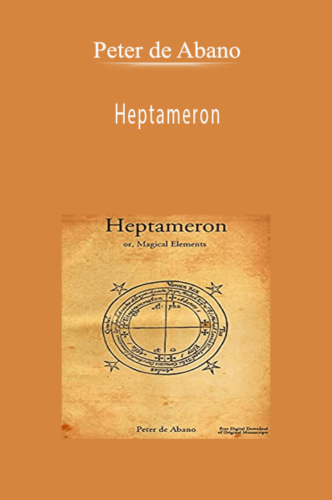 Heptameron – Peter de Abano