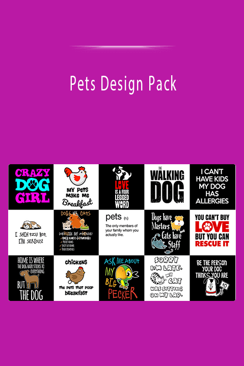 Pets Design Pack