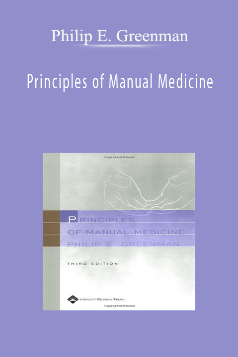 Principles of Manual Medicine – Philip E. Greenman