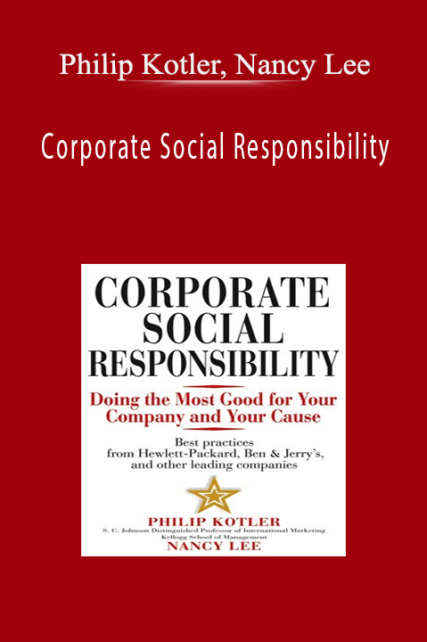 Corporate Social Responsibility – Philip Kotler