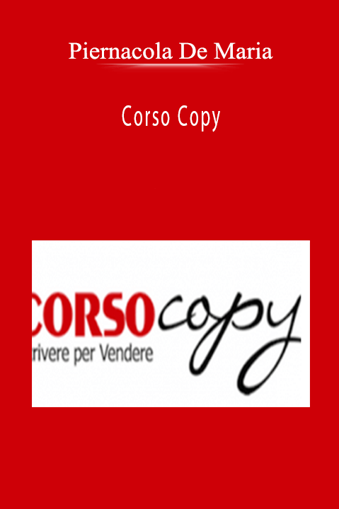 Corso Copy – Piernacola De Maria