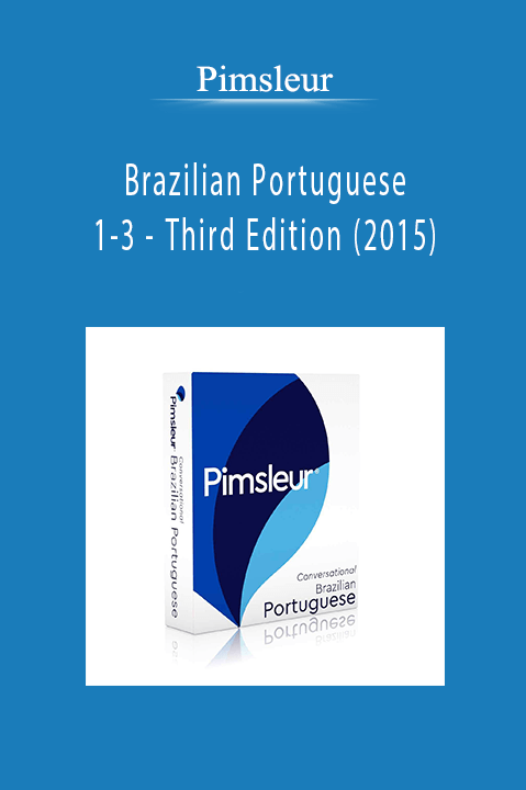 Brazilian Portuguese 1–3 – Third Edition (2015) – Pimsleur