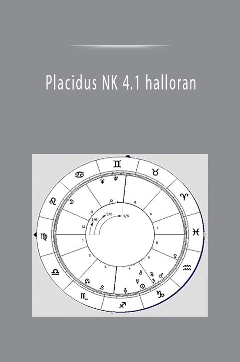 Placidus NK 4.1 halloran