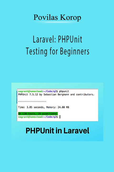 Laravel: PHPUnit Testing for Beginners – Povilas Korop