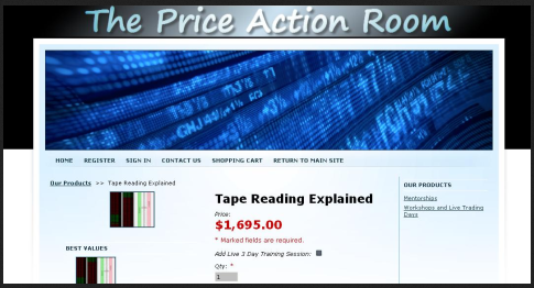 Priceactionroom - Tape Reading Explained