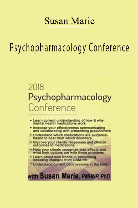 Susan Marie – Psychopharmacology Conference