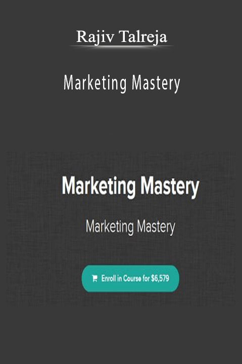 Marketing Mastery – Rajiv Talreja