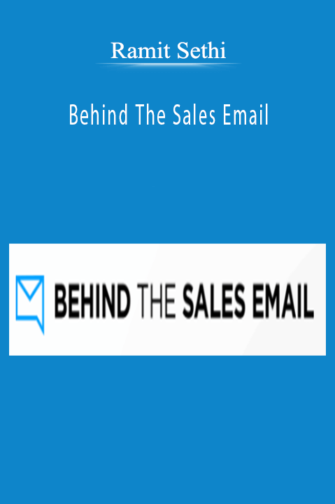 Behind The Sales Email – Ramit Sethi