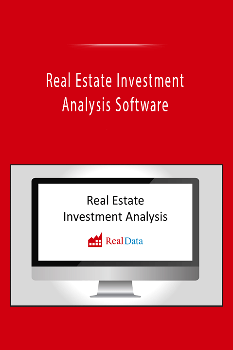 Real Estate Investment Analysis Software