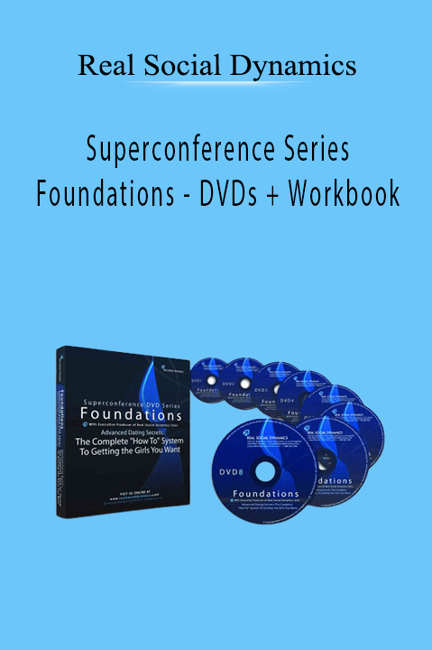 Superconference Series – Foundations – DVDs + Workbook – Real Social Dynamics