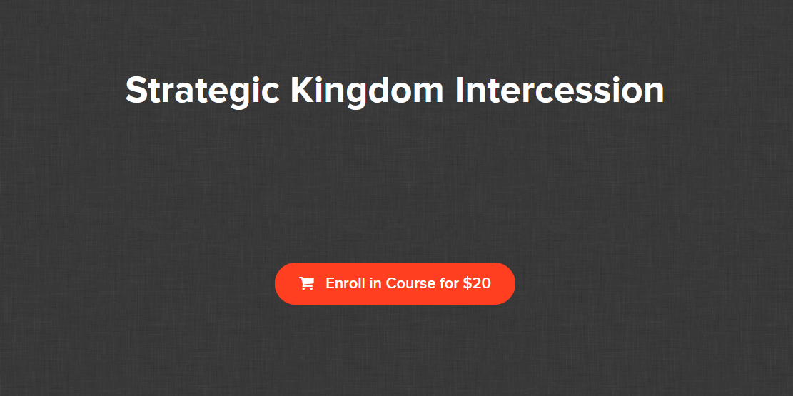 Rebecca Greenwood - Strategic Kingdom Intercession