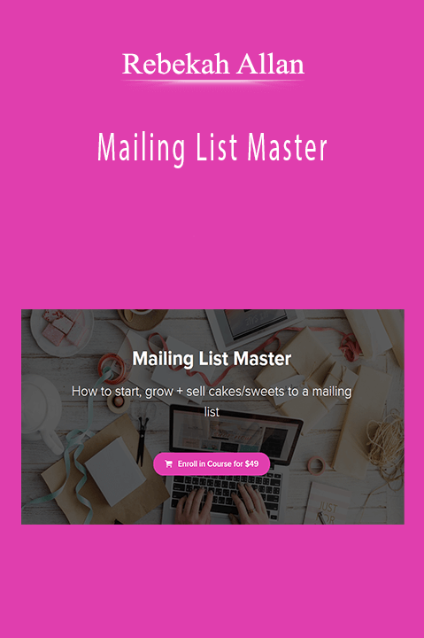 Rebekah Allan - Mailing List Master