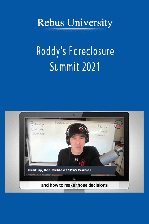 Rebus University - Roddy's Foreclosure Summit 2021