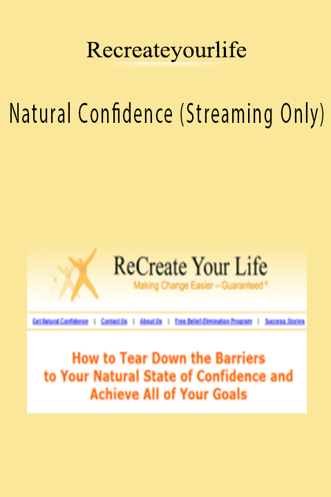 Natural Confidence (Streaming Only) – Recreateyourlife