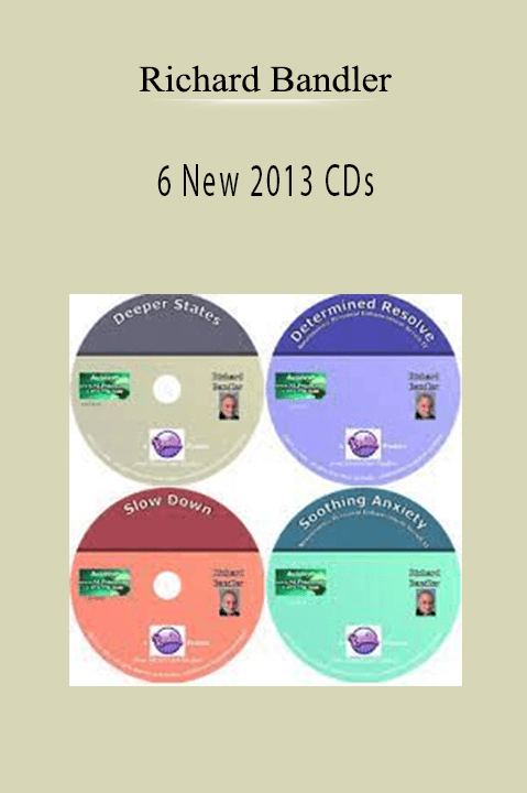 6 New 2013 CDs – Richard Bandler