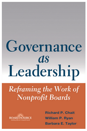 Richard P.Chalt - Governace as Leadership