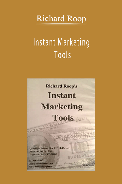 Richard Roop - Instant Marketing Tools