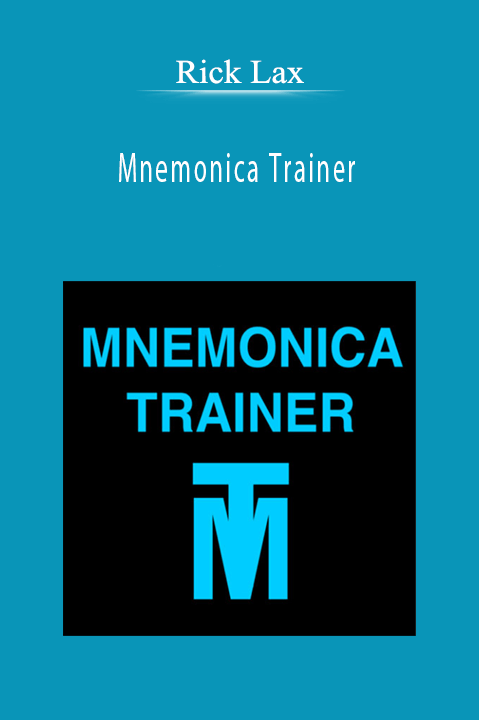 Rick Lax - Mnemonica Trainer